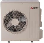 Mitsubishi,MUY-GL24NA-U1,Outdoor unit,Straight cool,Inverter-driven,24K BTU,R-410A