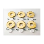 Unico,Round Supply Outlet,2",Brass,TFS,HVAC System,Airflow,Durable,Convenient,UPC-56TB-BRS-6